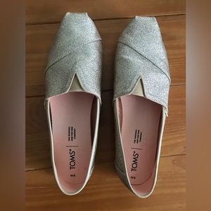 Toms Glitter Flats